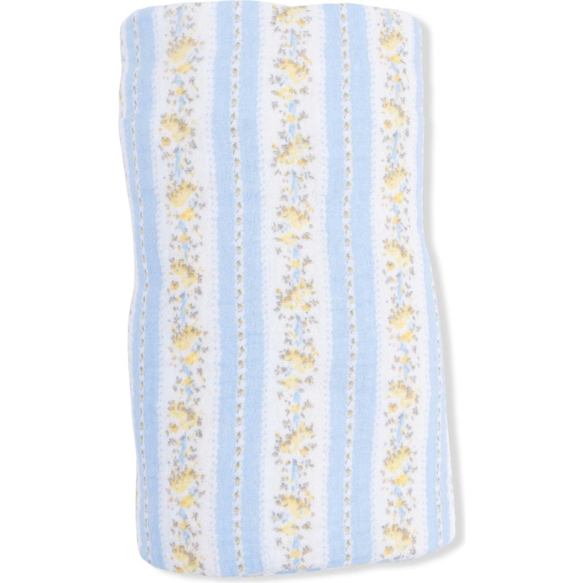 Odalys Floral Stripe - Swaddle Blanket