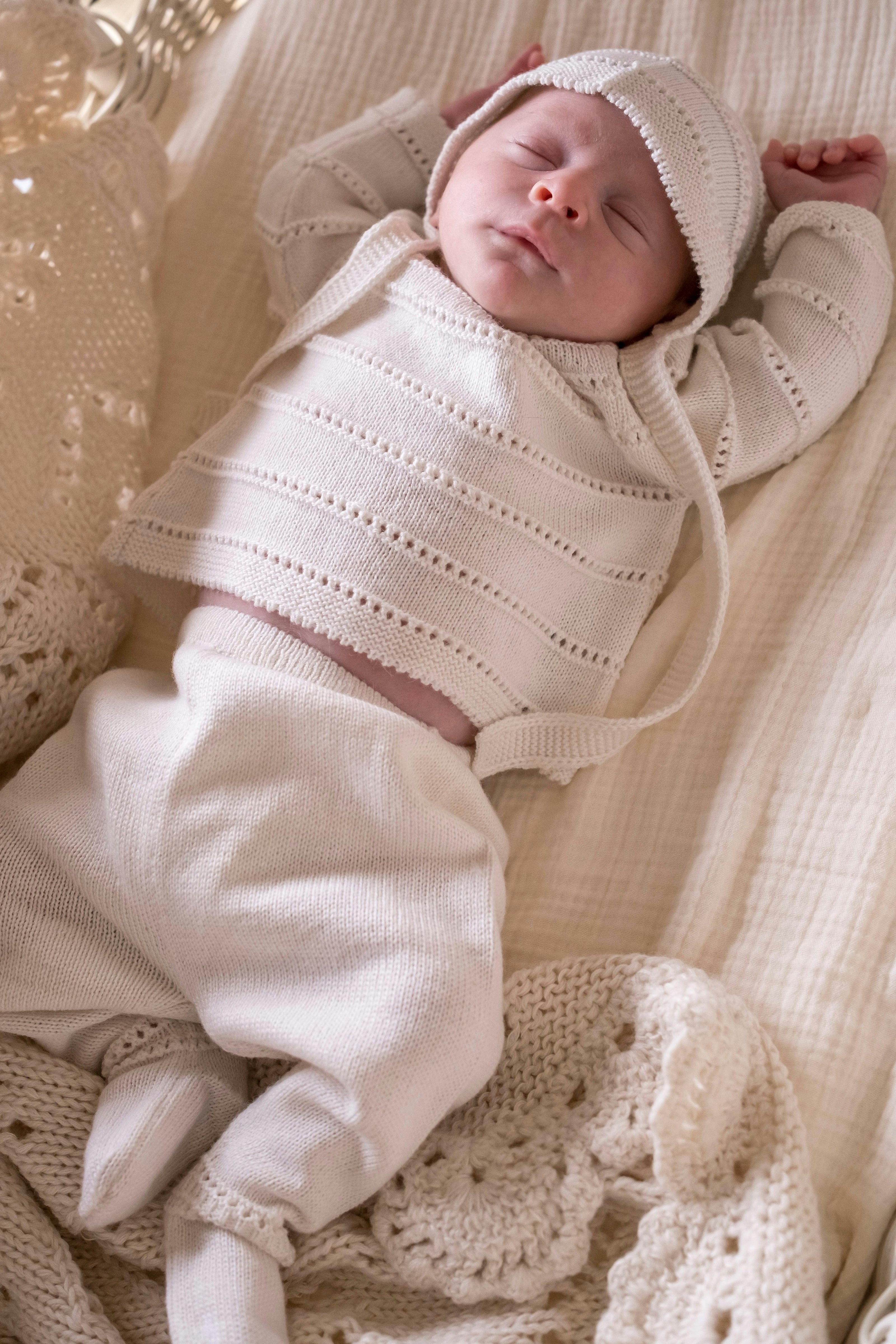 Welcome Baby Knitted Set