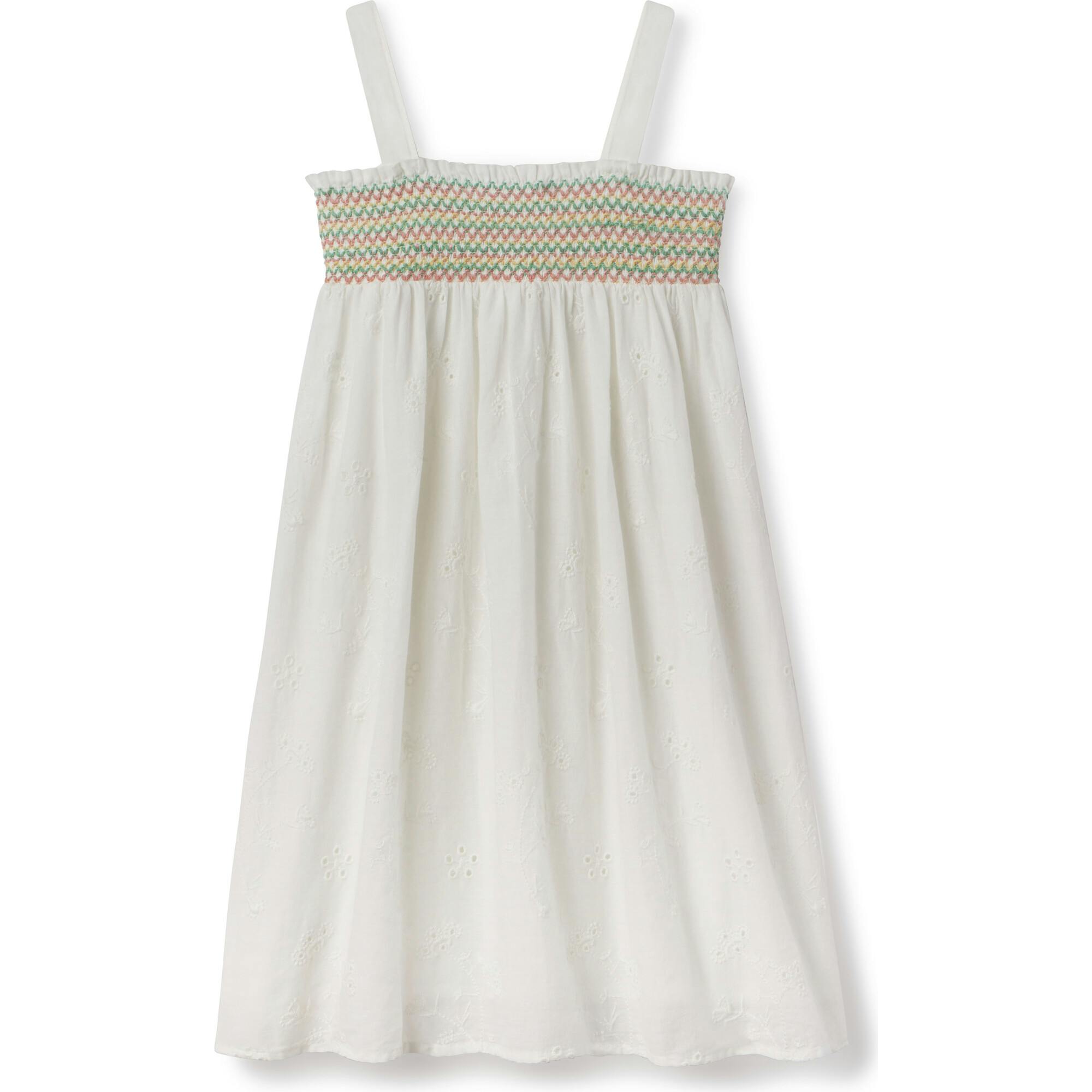 Rosie Dress in White Alyssum