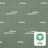 Babyletto Crib Sheet in GOTS Certified Organic Muslin Cotton