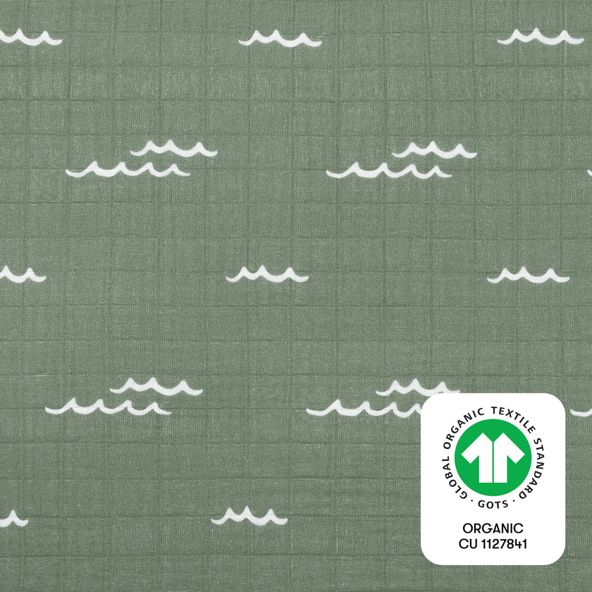 Babyletto Crib Sheet in GOTS Certified Organic Muslin Cotton