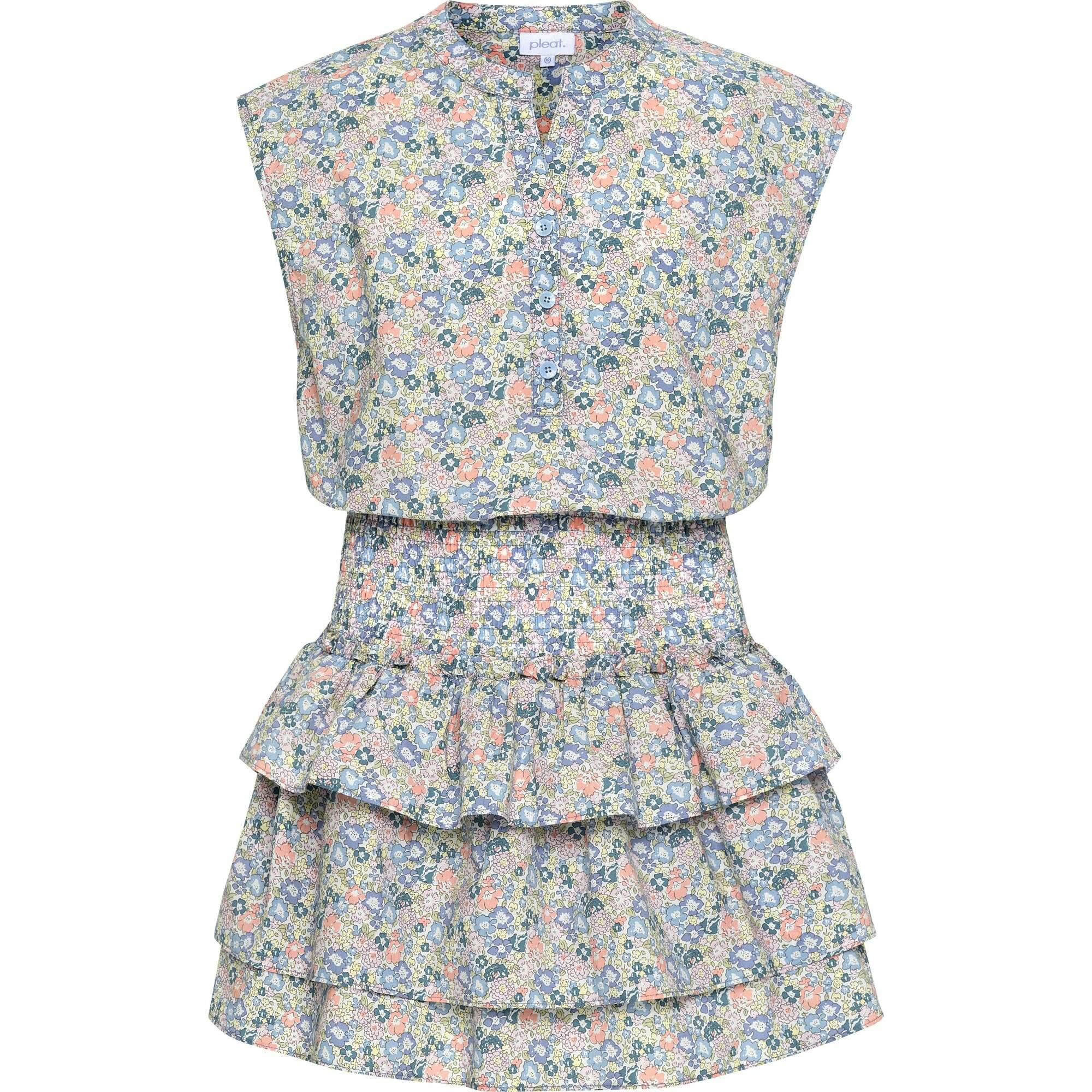 Drew Dress Coral Floral
