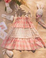 Amber Dress in Pink Gingham