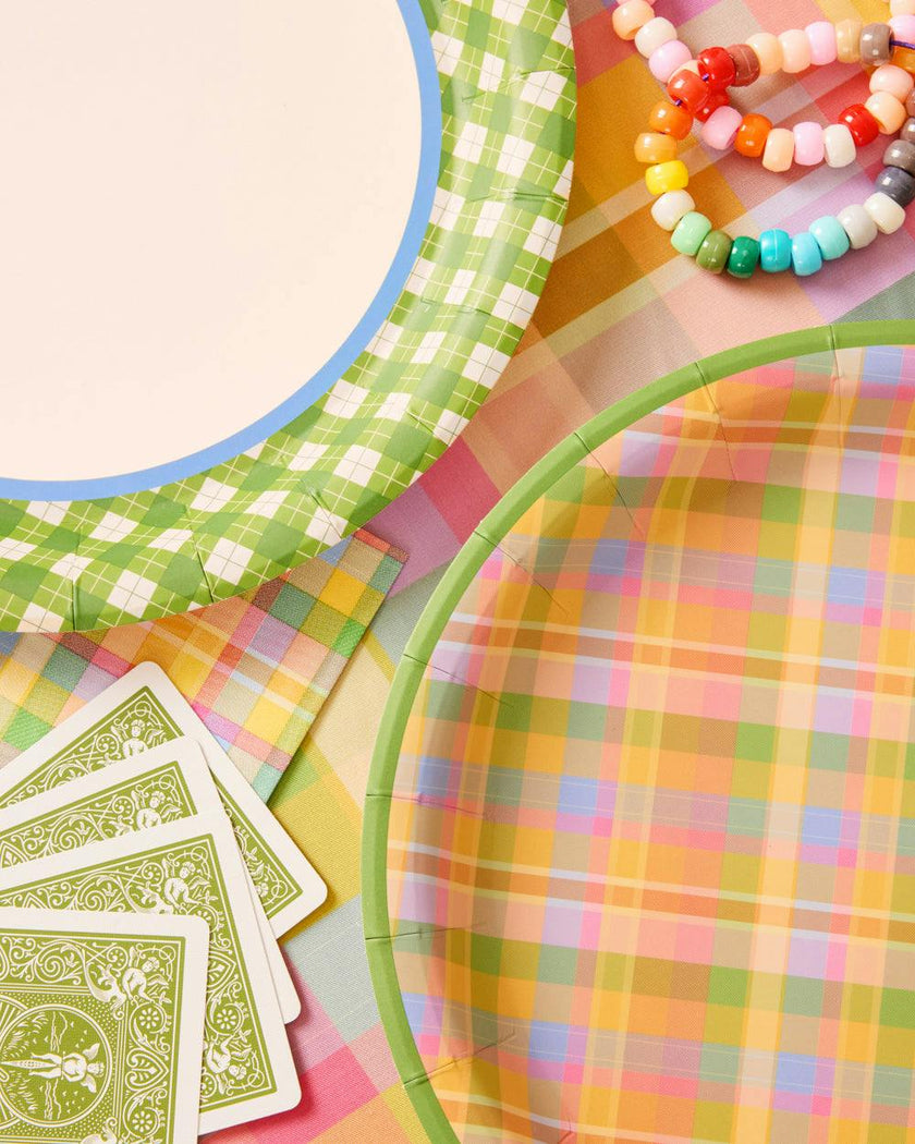 Summer Camp Plates - 24 paper plates
