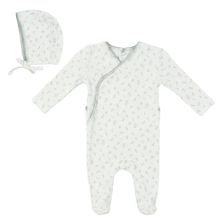 Cherry Onesie with Bonnet