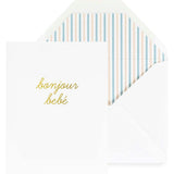 Bonjour Bebe Card