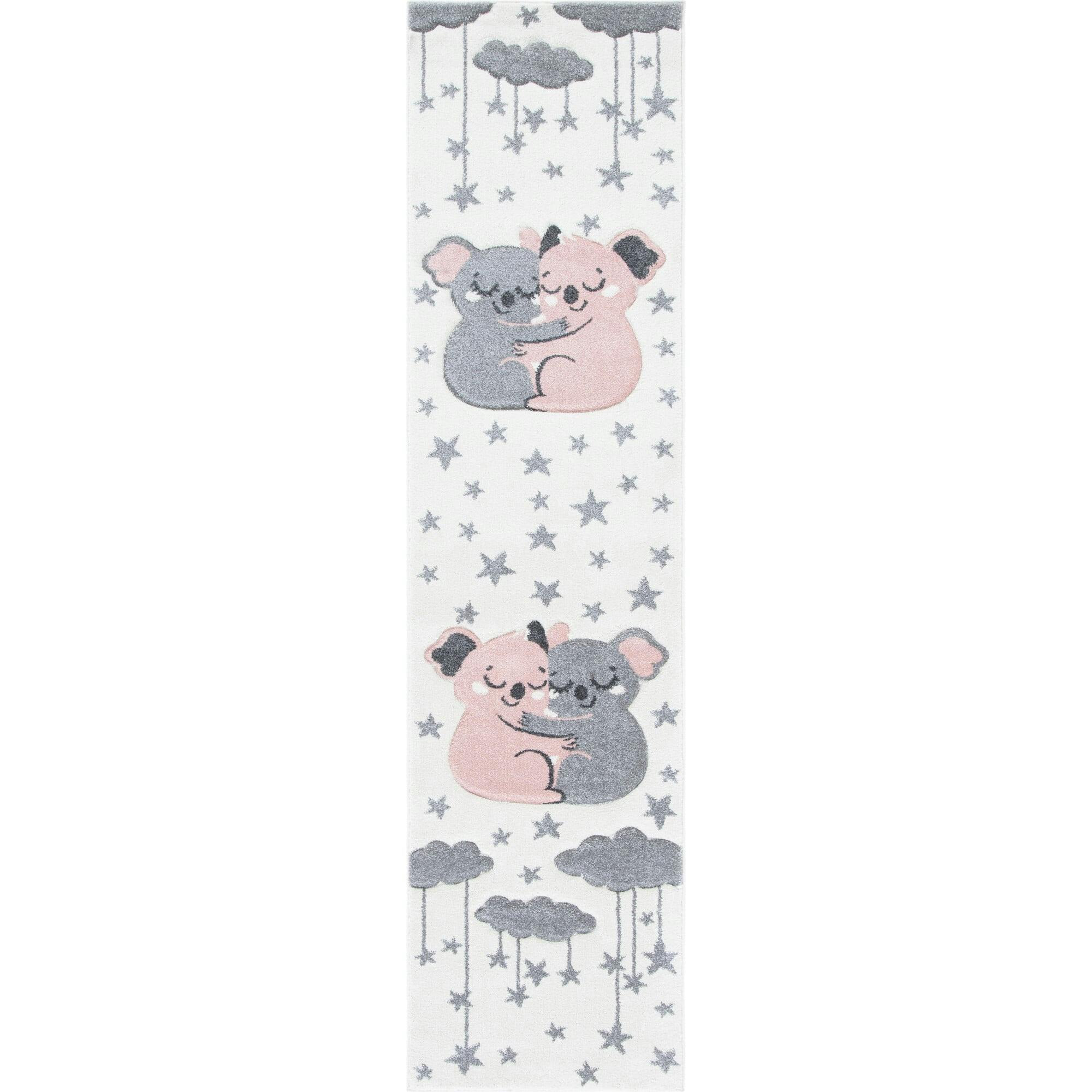 Carousel Kids Eliza Rug, Pink
