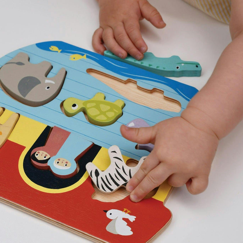 Shape Sorting Ark Tray