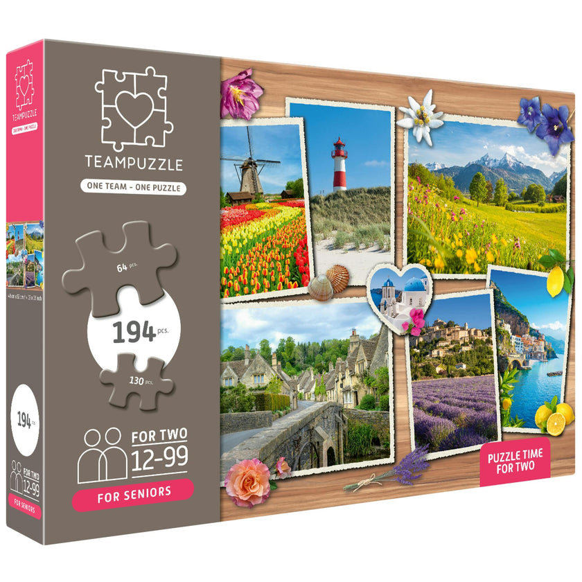TeamPuzzle: Dream Destinations - 194pc