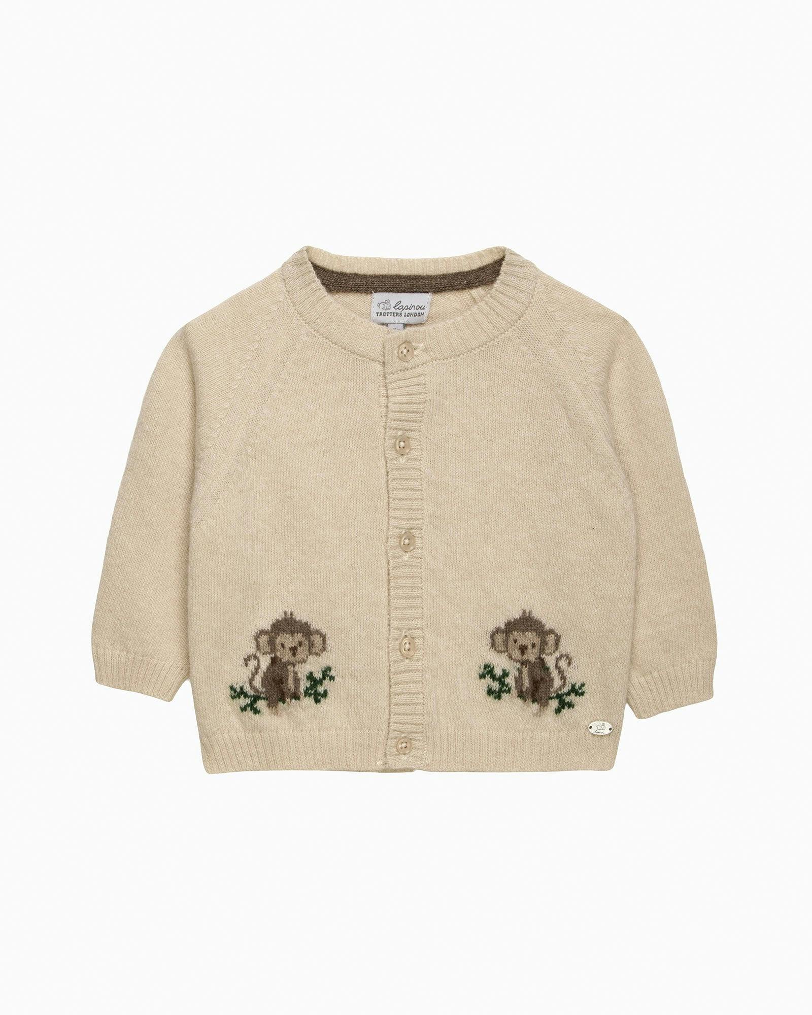 Baby Monkey Cardigan