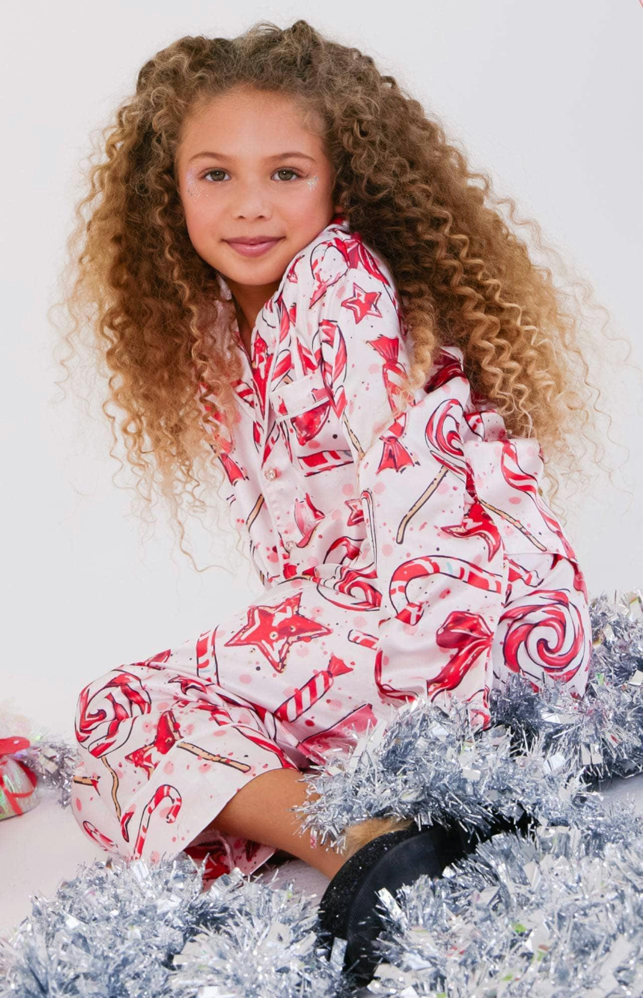 Women's Sweet Winter Silky Set