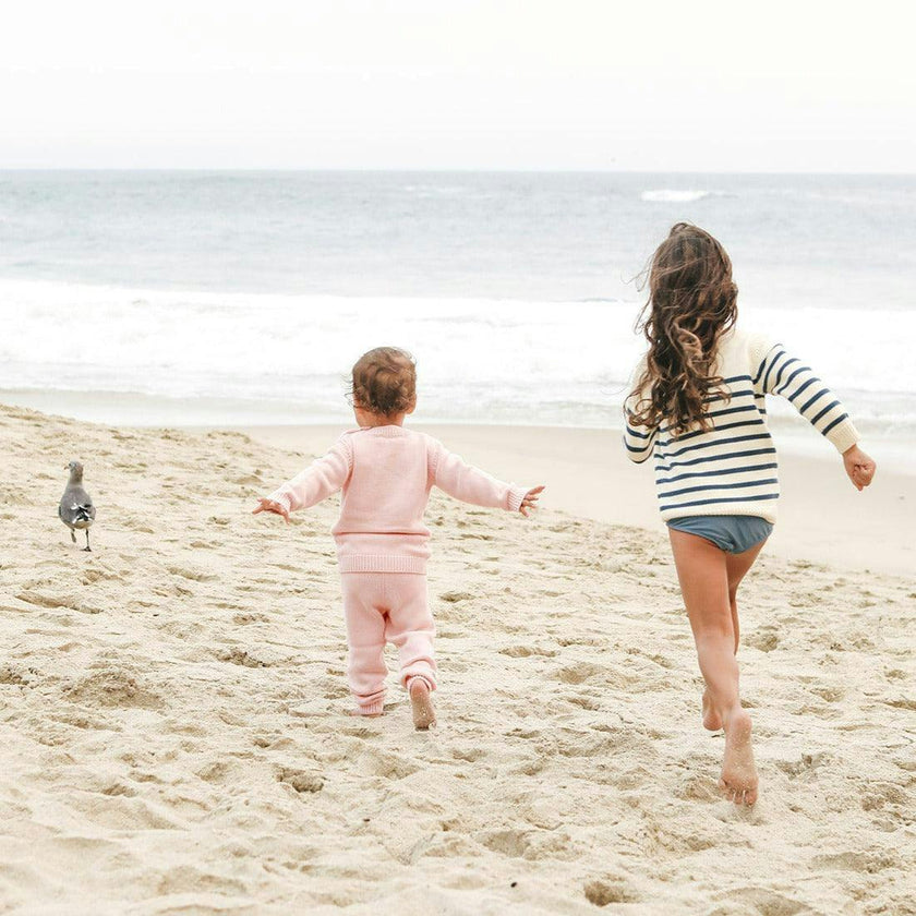 Soft Pink Knit Sweater