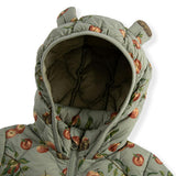 Apple Orchard Lightweight Down Hooded Jumpsuit