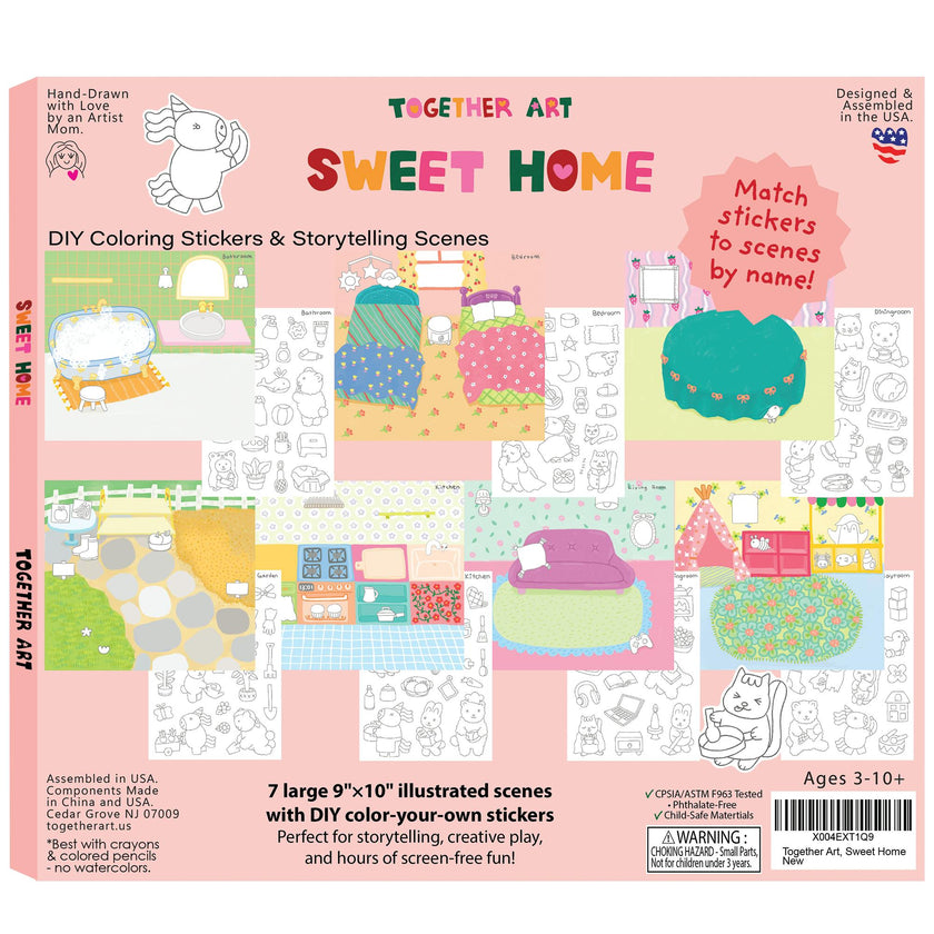 Sweet Home Storytelling Sticker Kit