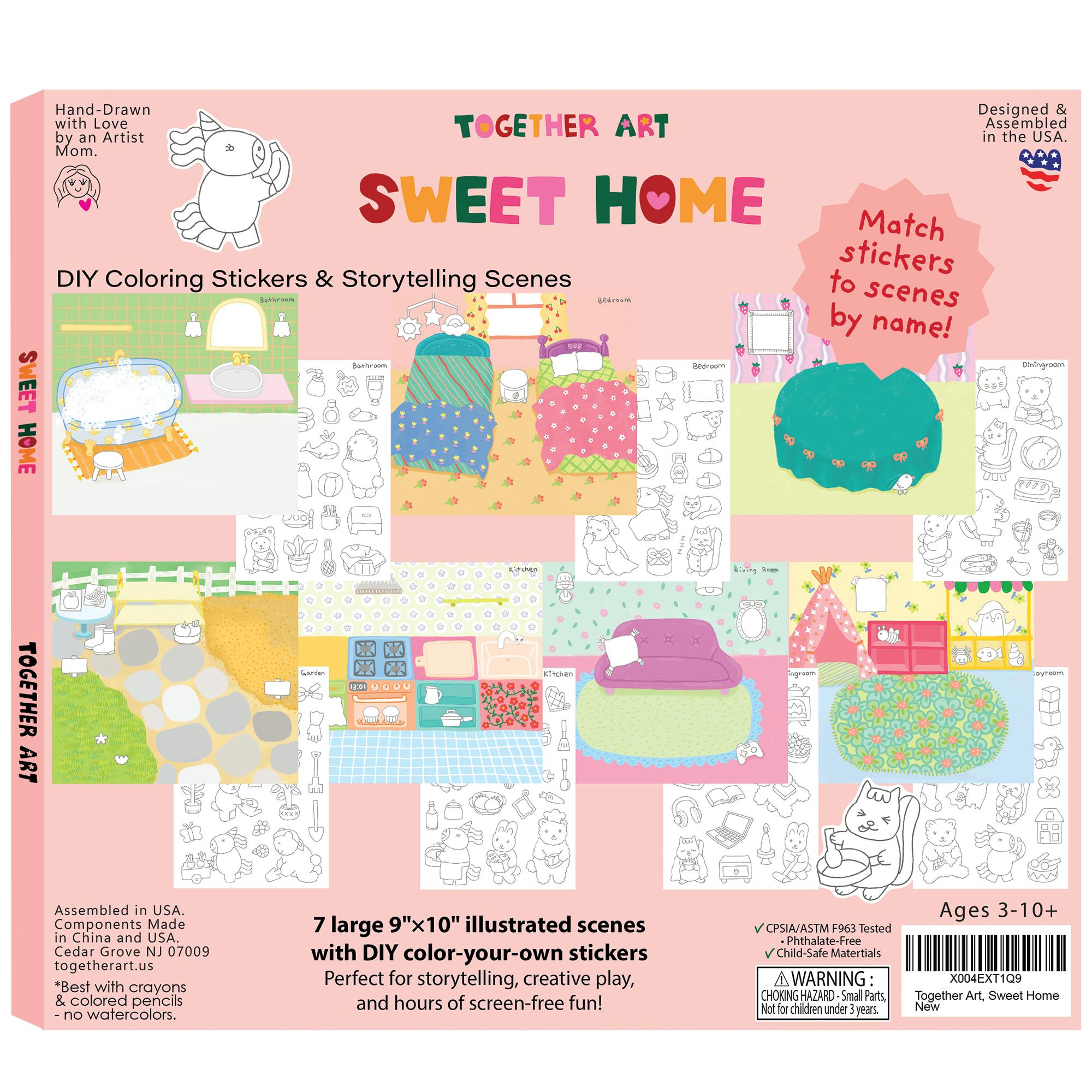 Sweet Home Storytelling Sticker Kit