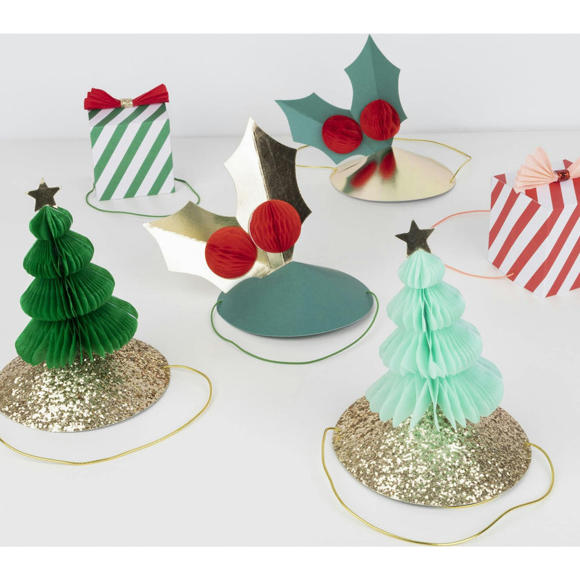 Mixed Christmas Party Hats