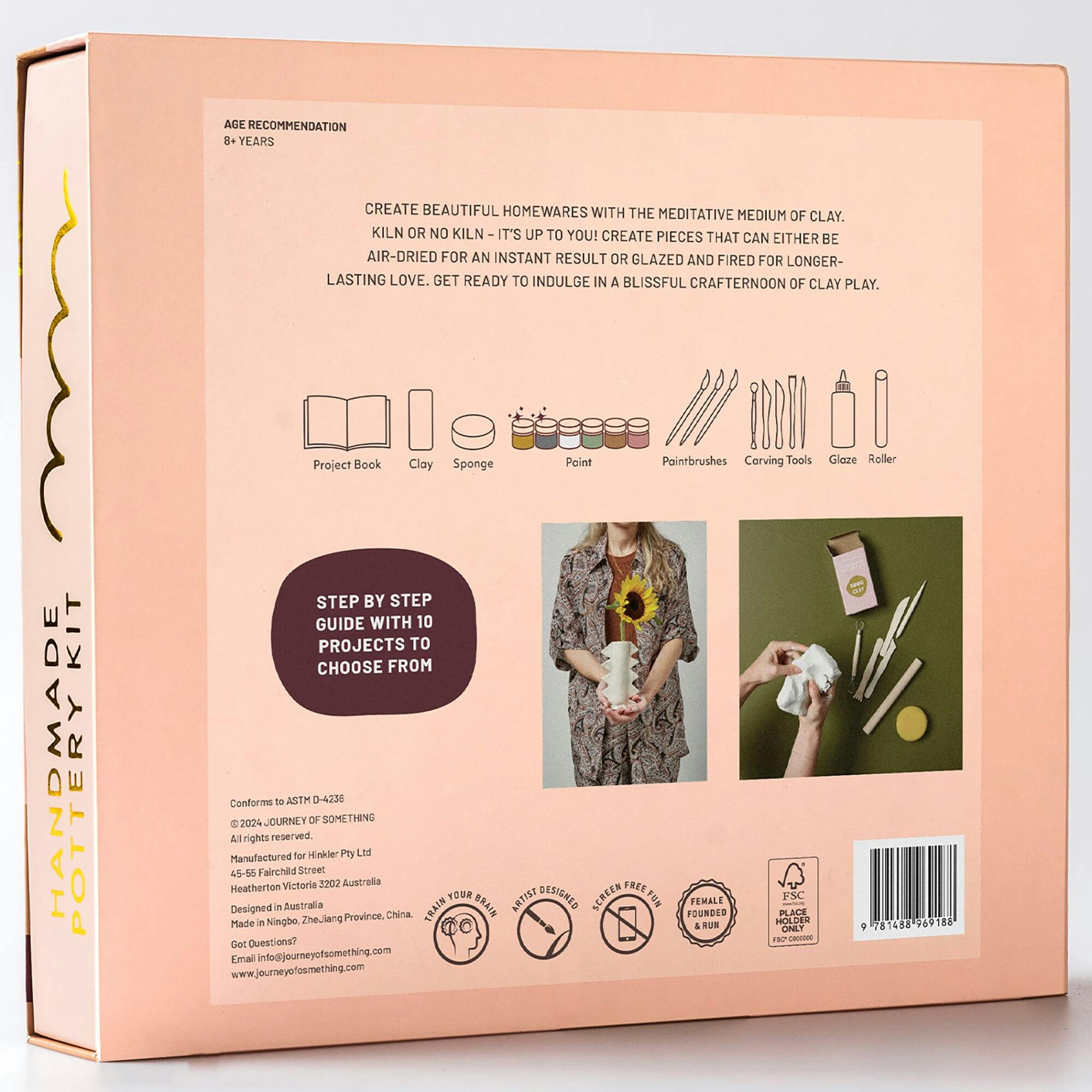 Handmade Pottery Kit