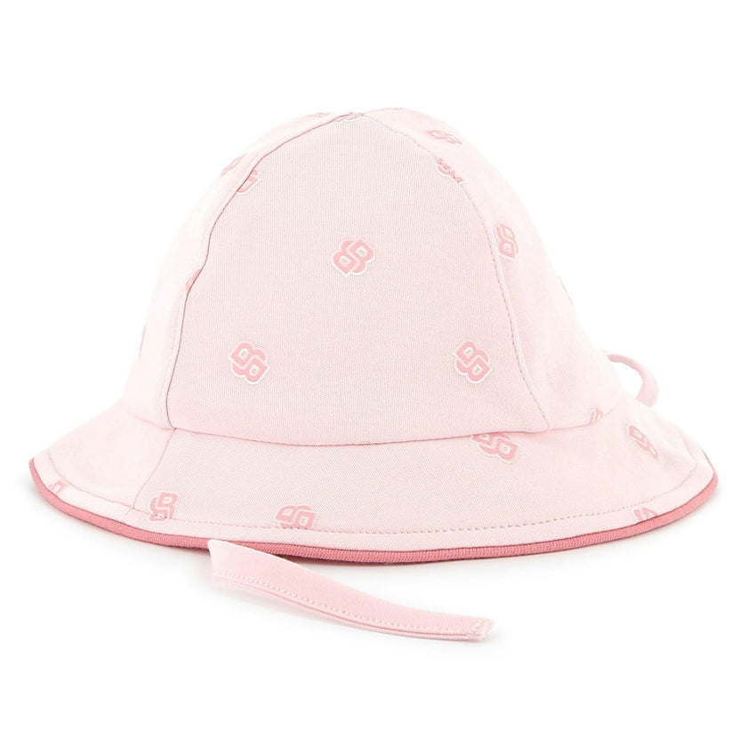 Pale Pink Pattern Hat
