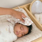 Charlie Farmhouse Goose Hooded Baby Bath Towel & Washcloth Set