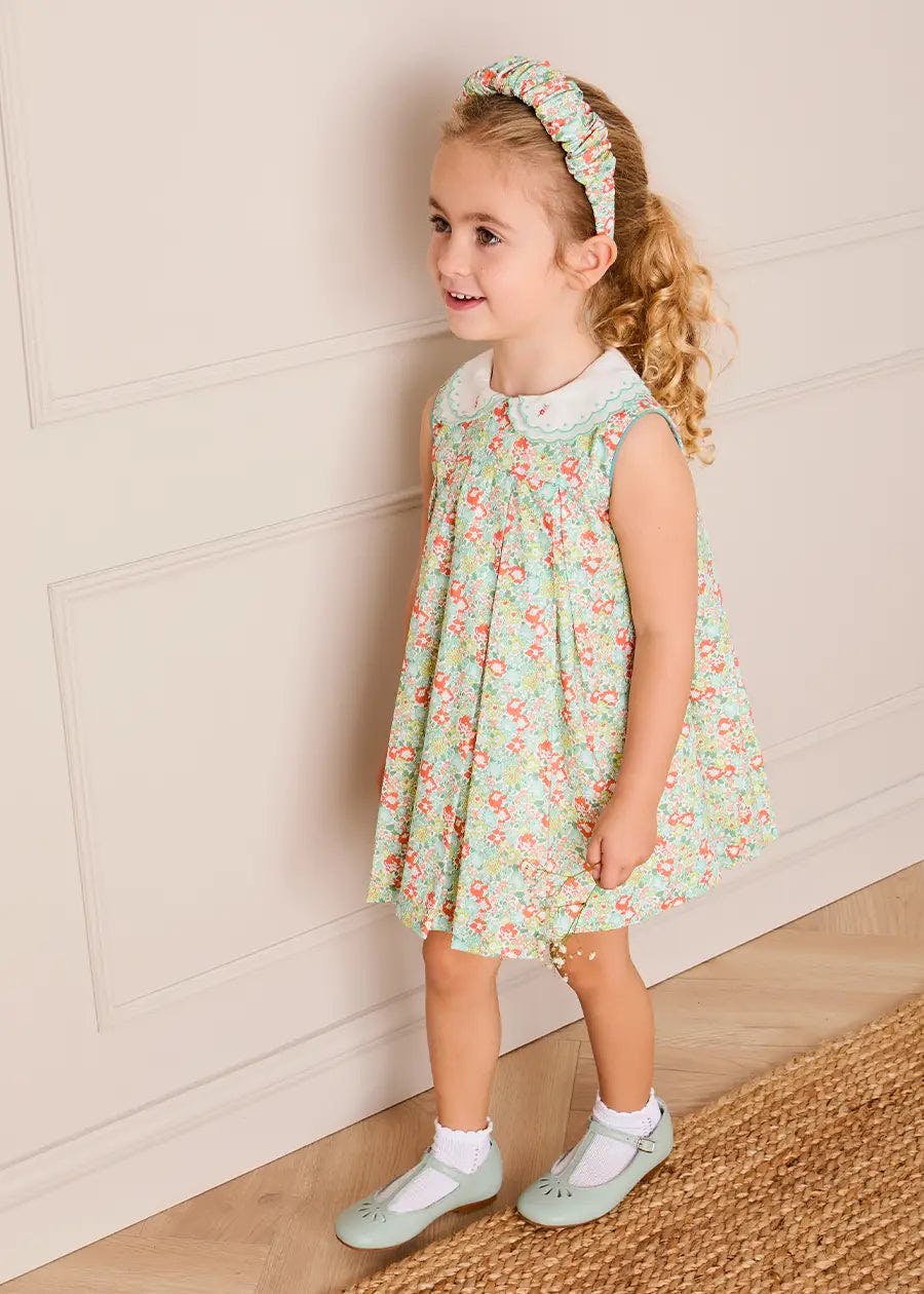 Mabel Floral Scrunchie Hairband