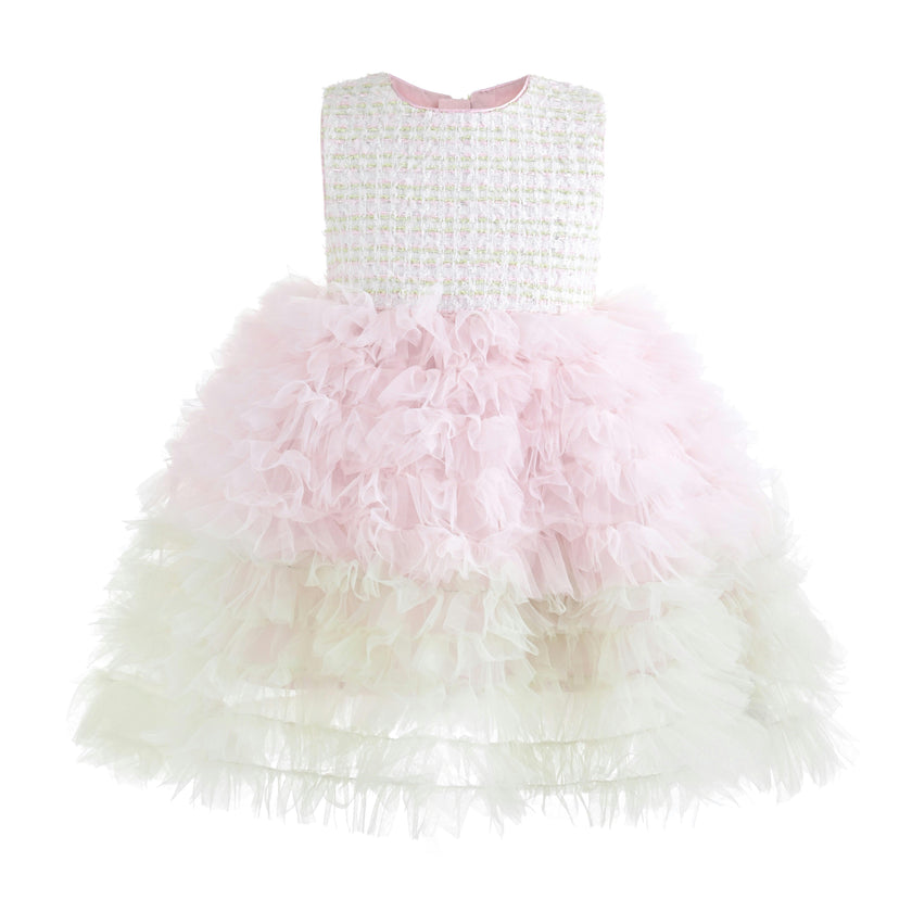 Light Pink Lina Pixie‑Twirl Dress Sets