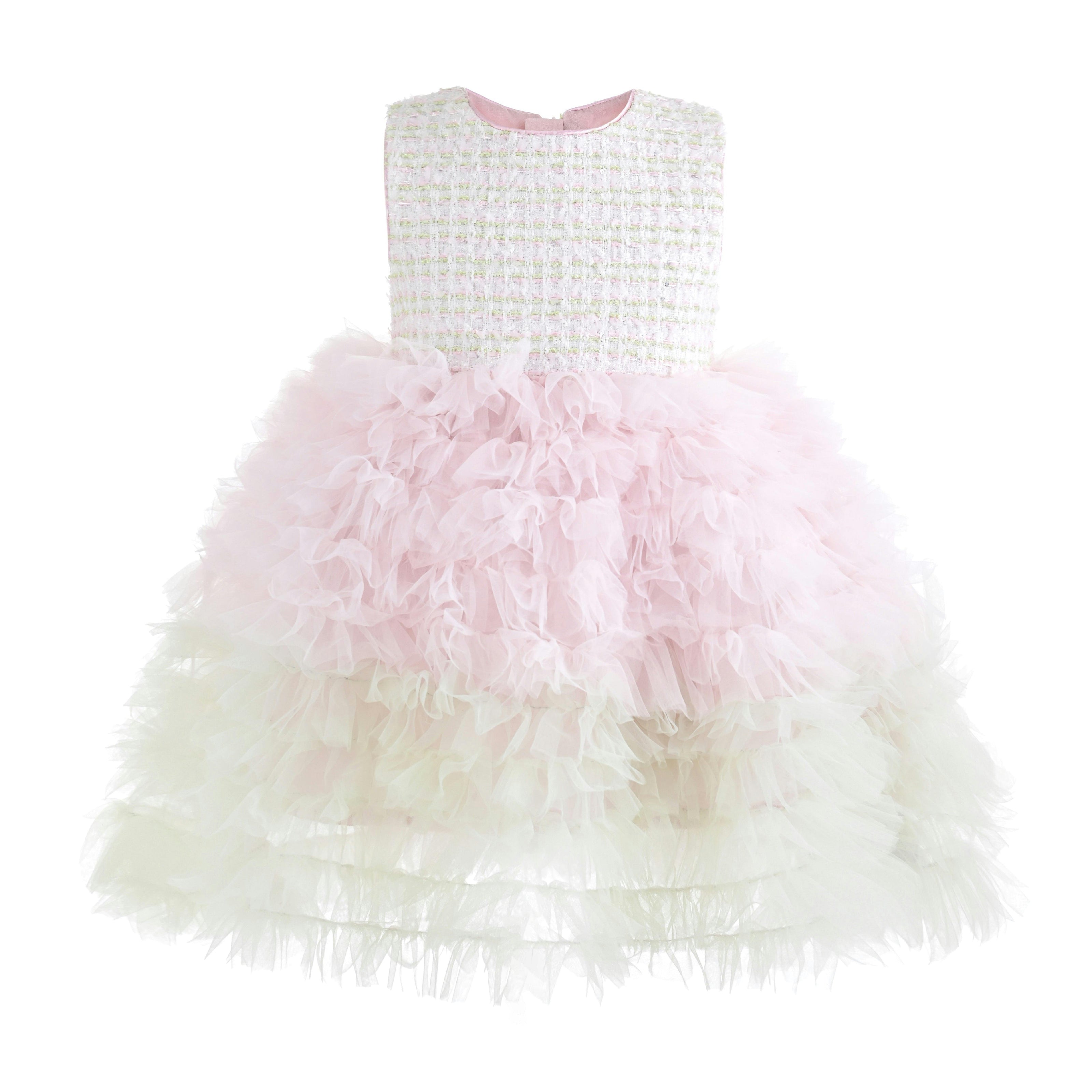Light Pink Lina Pixie‑Twirl Dress Sets