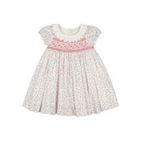 Isadora Pink Floral Empire Dress