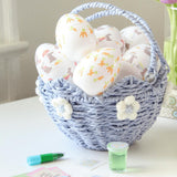 Bunnies In The Garden Plastic Easter Egg Kit