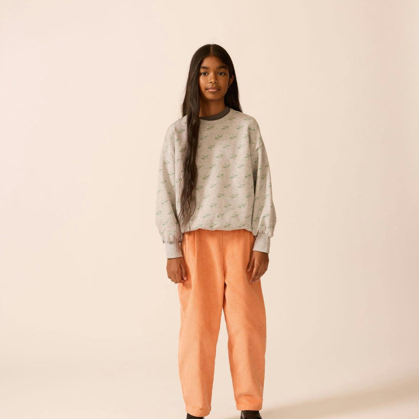 Organic Weekend Sweatshirt in Heather Grey