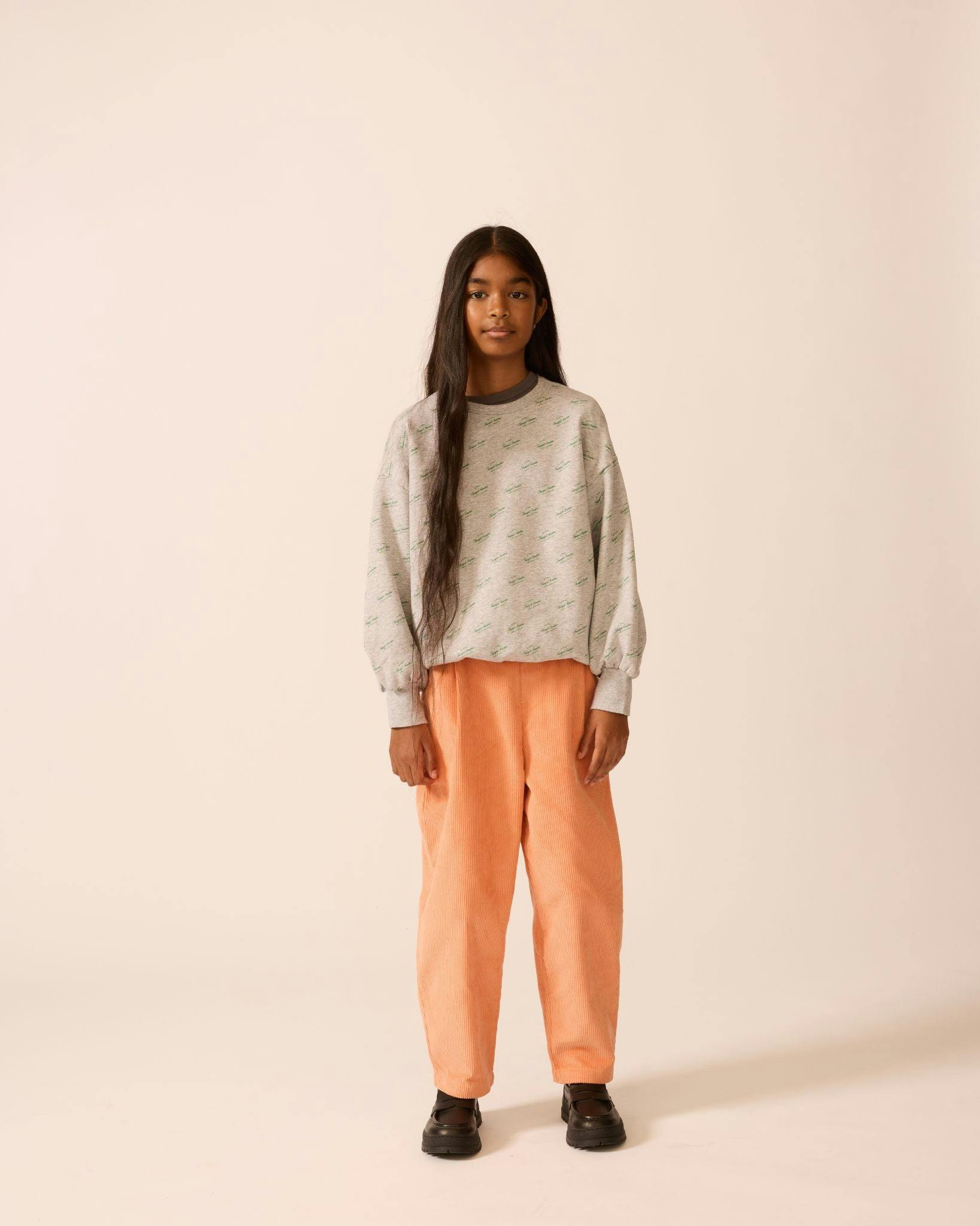 Organic Weekend Sweatshirt in Heather Grey