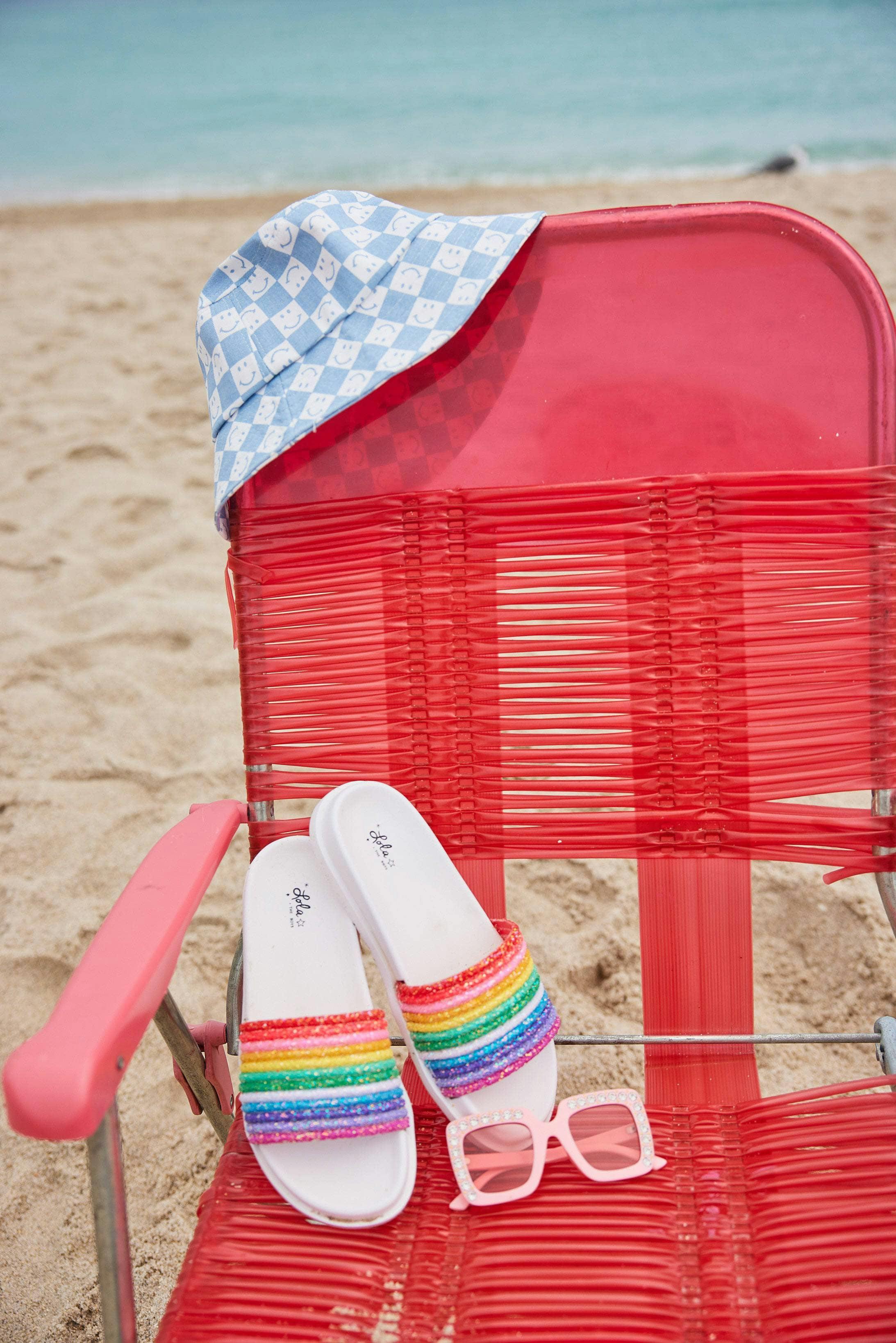 Glitter Rainbow Slides