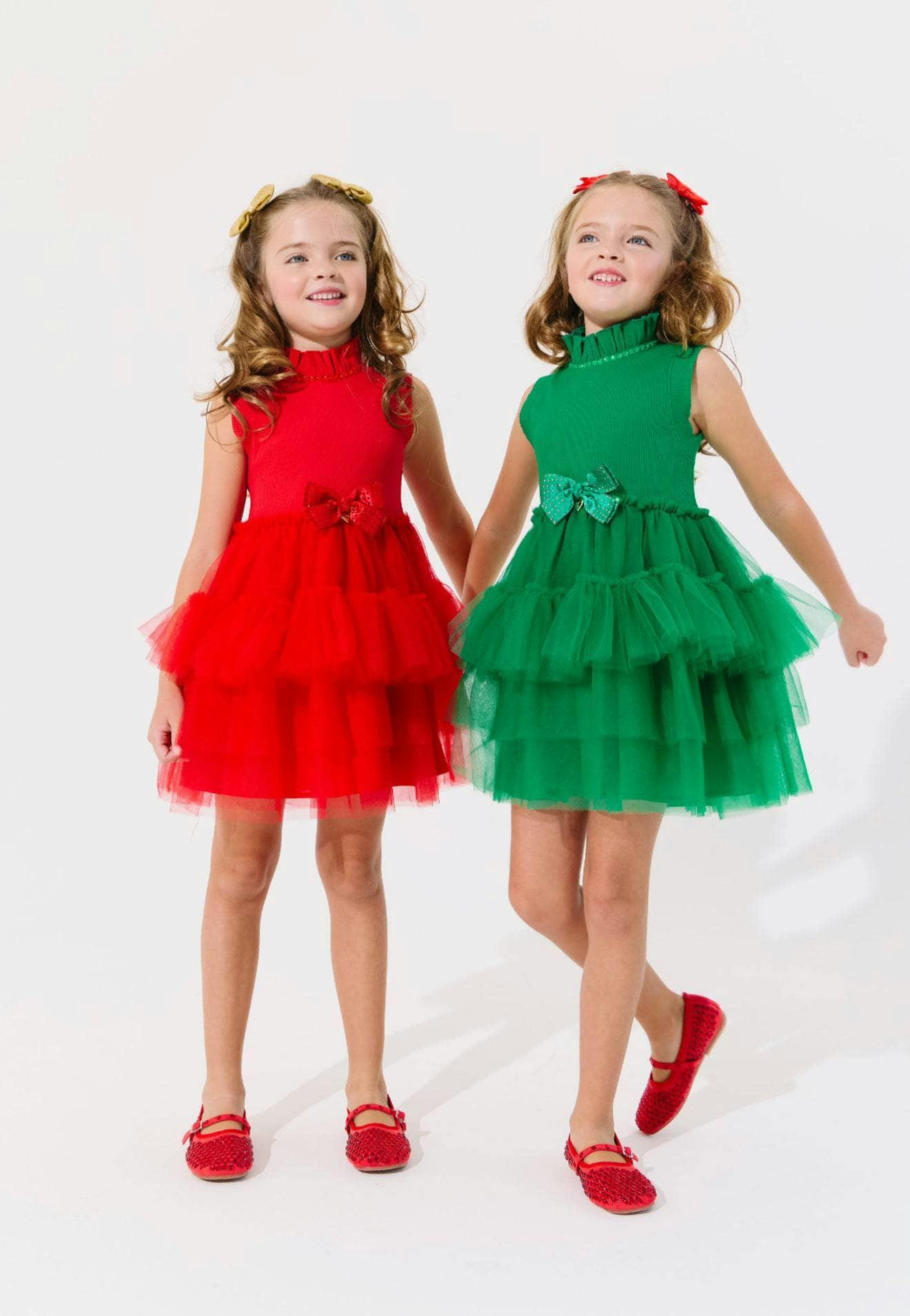 Tiered Party Bow Dress