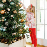 Morgan Set Girls' Legging Set - Whimsical Santa