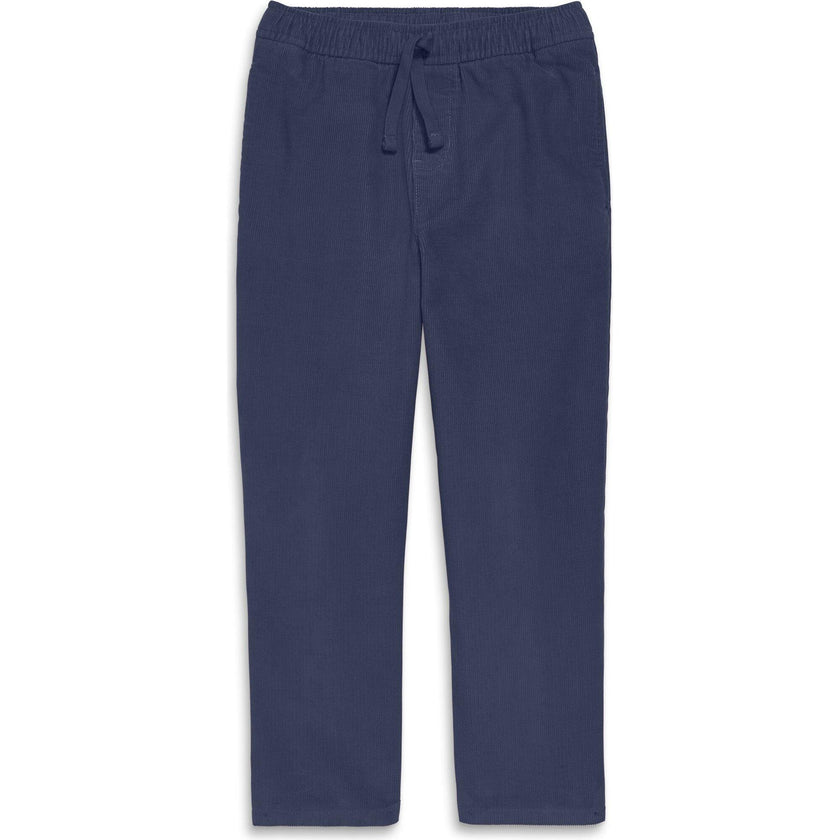 Kids stretch corduroy drawstring pant