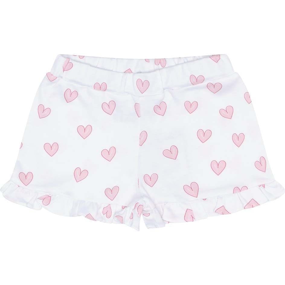 Pink Heart Short Set
