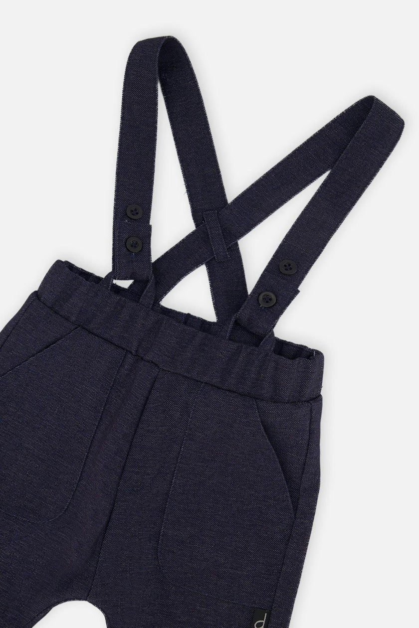 Baby Top & Pants Set Blue And Green Checks