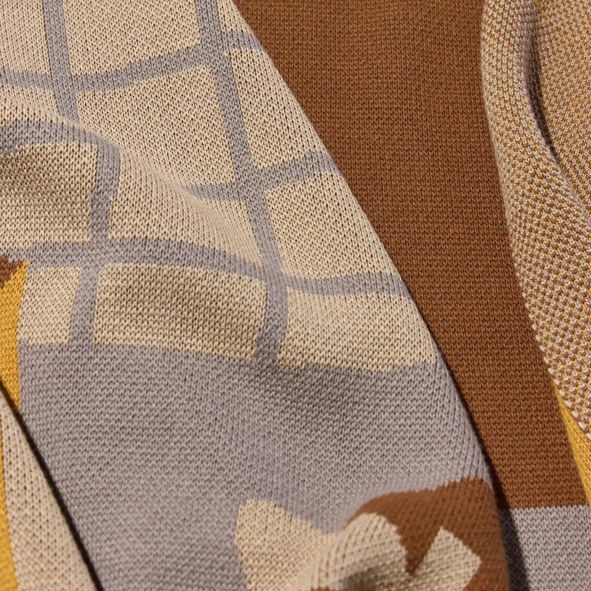 Breakfast Knit Blanket