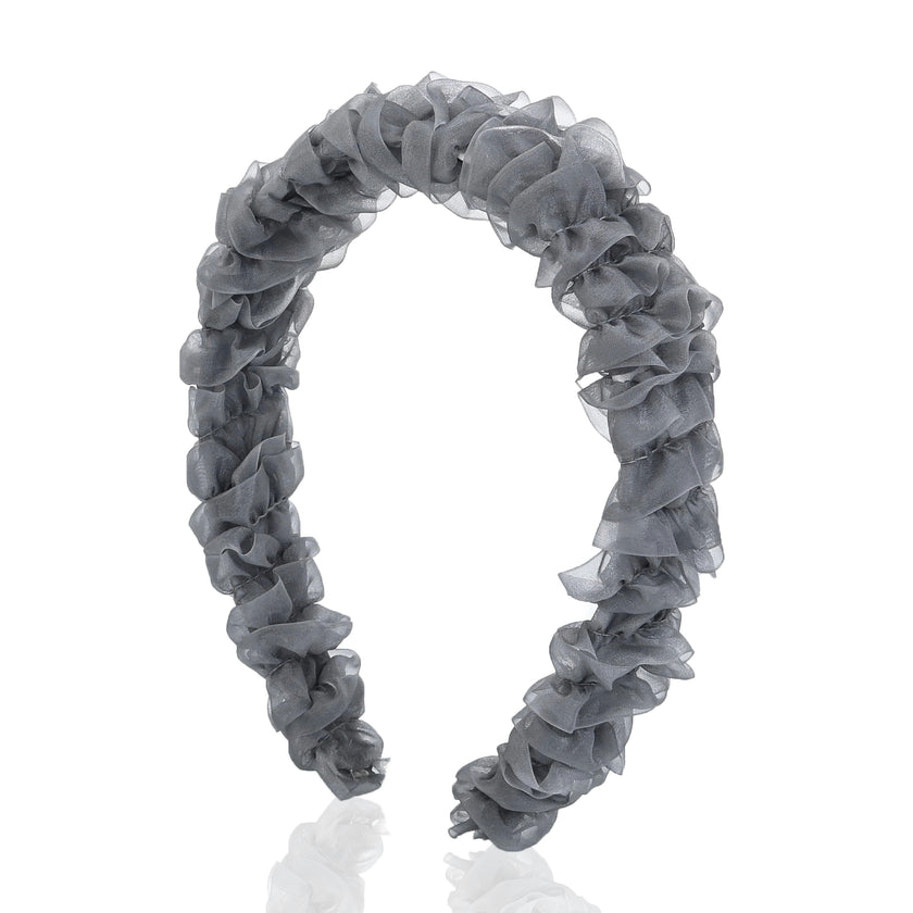 Ruffled Sheer Headband