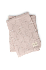 Bow Print Cotton Swaddle