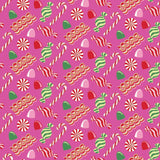 Carlin Girls' Dress - Christmas Candy Pink