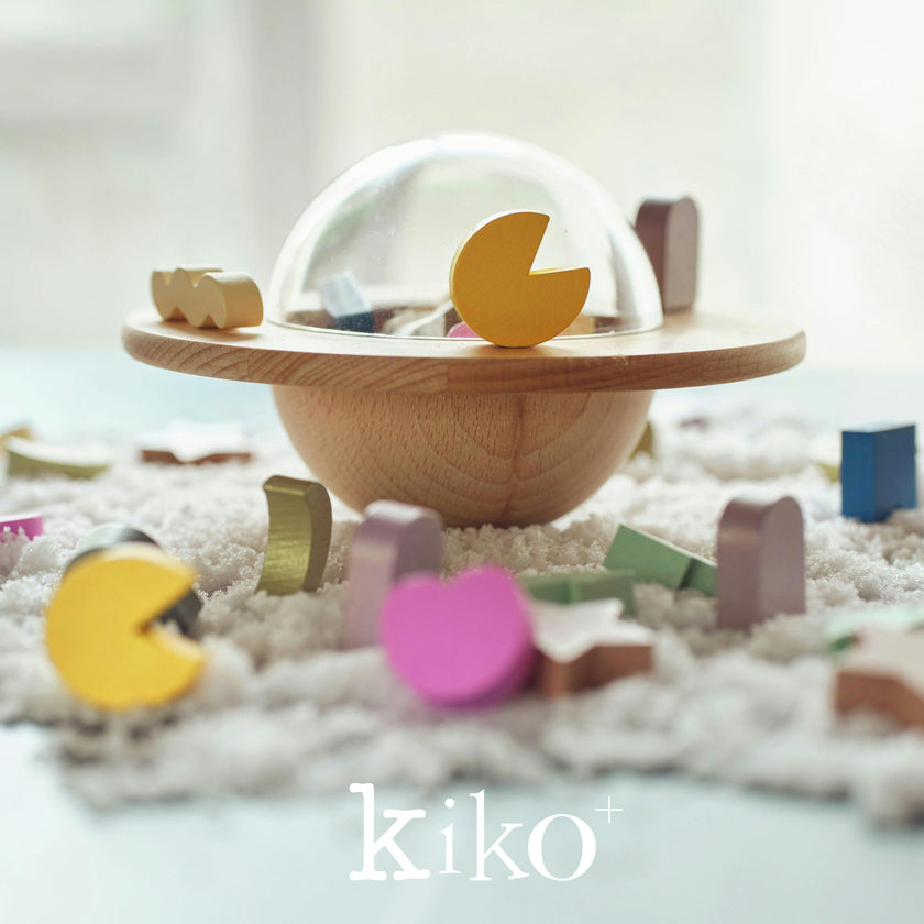 UFO wooden balance game