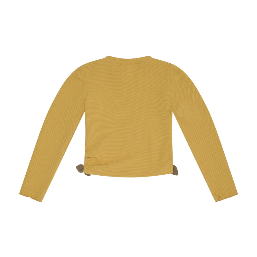 Nia Swim Shirt | Lemon | Soft Honey