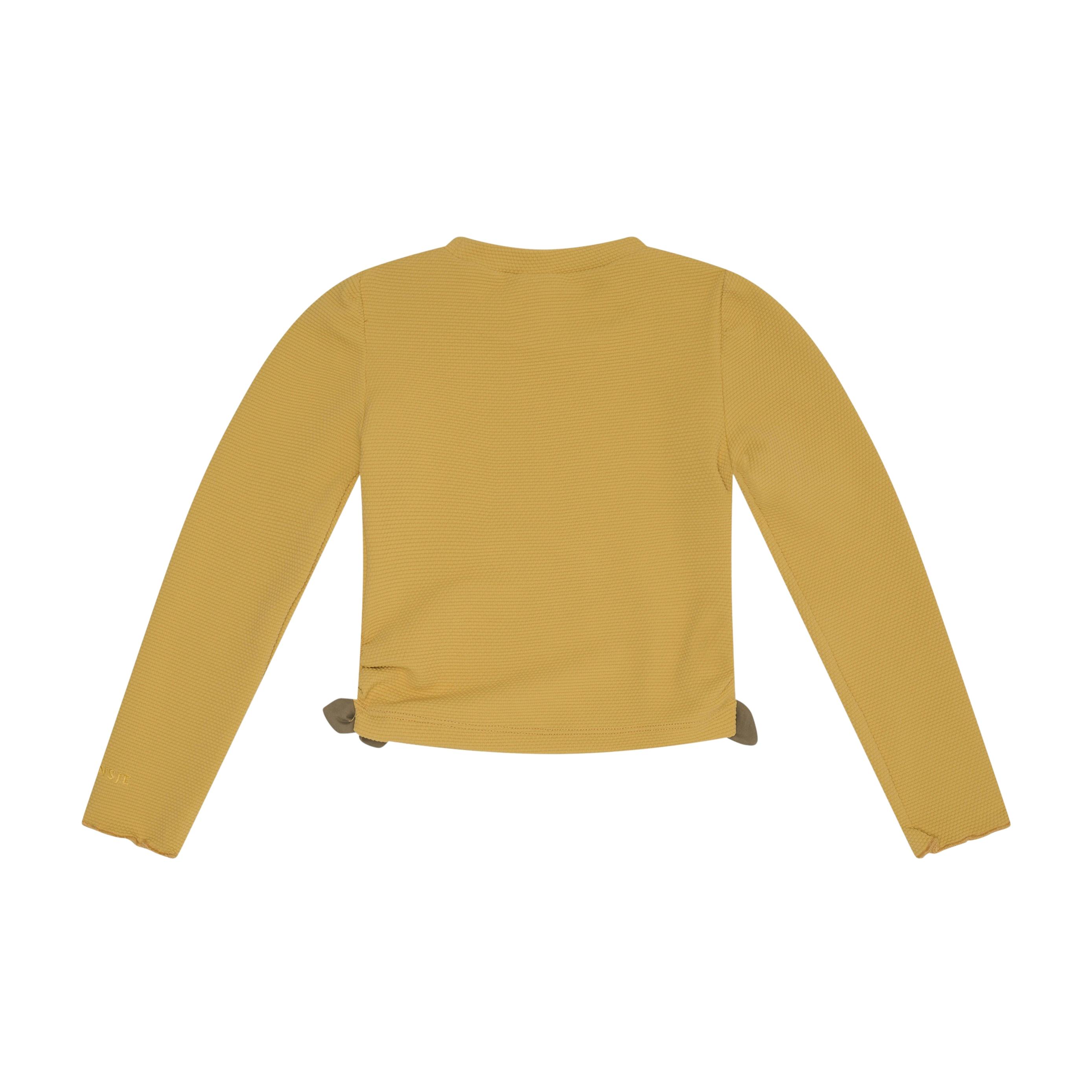 Nia Lemon Patch Upf 50+ Long Sleeve Swim Shirt