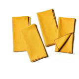 Color Block Brass Napkin