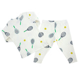 Tennis Print Two Piece Set