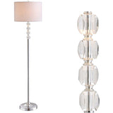 Aubrey 59.5" Crystal / Metal LED Floor Lamp