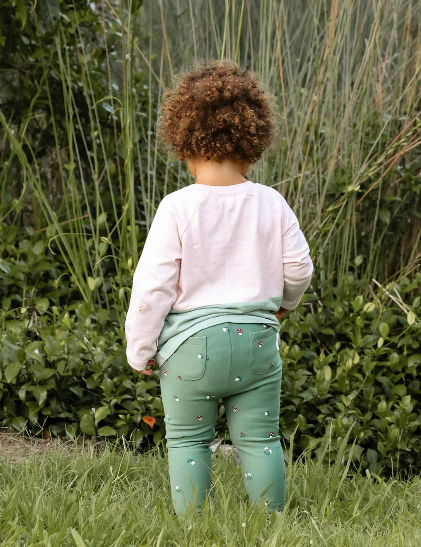 Toadstool Tee & Legging Set Sweet Pea