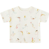 Dropped Shoulder Short Sleeve T-Shirt, Multi