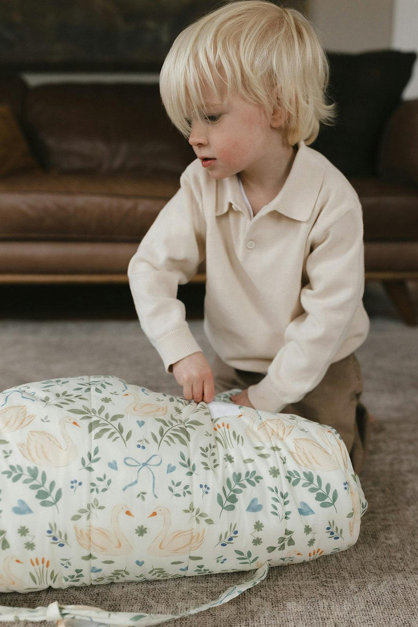 Organic Nap Mat (Swan)