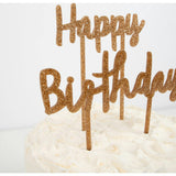 Happy Birthday Acrylic Toppers
